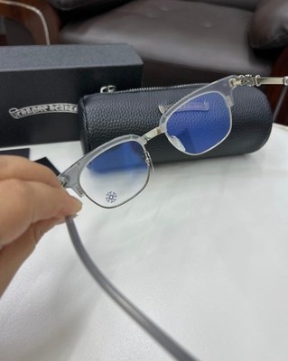 Chrome Hearts BONENNOİSSEUR II Silver Optical Glasses Frame