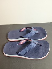 HAVAIANAS URBAN FUSION 11 12 NAVY BLUE Genuine Mens THONGS FLIP FLOPS SANDALS
