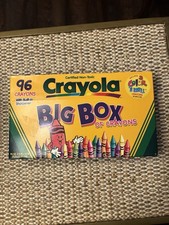 Crayola 96ct Crayons with Built-in Sharpener 1997 Retired Colors