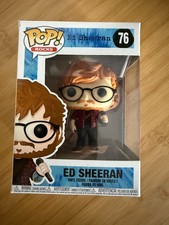 Funko Pop! Vinyl Figure Pop Rocks #76: Ed Sheeran, Vaulted Retired