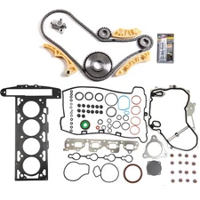 Fits 07-08 Chevrolet Cobalt Malibu 2.2L Engine Timing Chain Kit Head Gasket Set