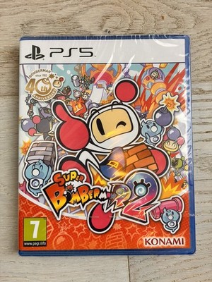 Super Bomberman R 2 (PS5) - Brandneu und versiegelt schneller Versand 