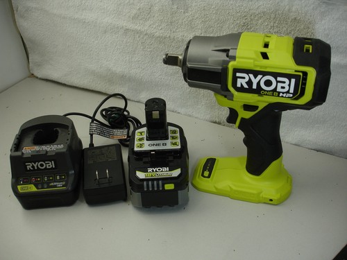 Ryobi P262 HP 18V Brushless Akku 4 Modi 1/2" Schlagschrauber + Akku + Ladegerät