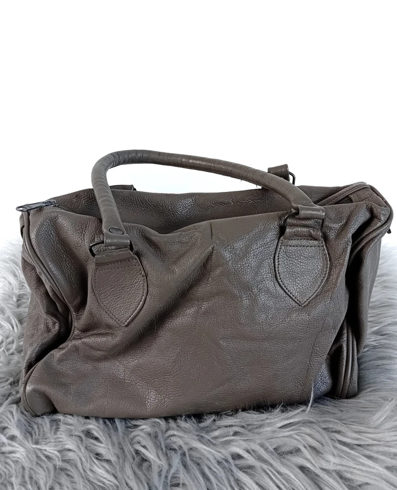 Henkeltasche in Taupe - Bild 1 von 3