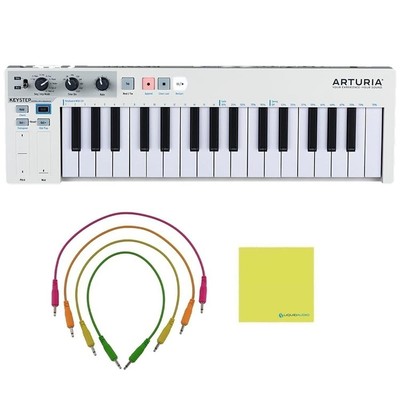 Arturia KeyStep 32 Key MIDI Keyboard Controller & Sequencer Bundle with 4x Pi...