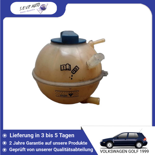 🇩🇪 KÜHLER AUSDEHNUNGSBEHÄLTER ➤ VOLKSWAGEN GOLF IV 98-2004 1J0121403B