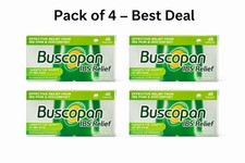 Buscopan IBS Relief - 40 Tablets - Helps Relieve Stomach Cramps / Discomfort -