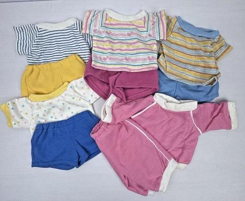 VTG 80s Cabbage Patch Kids Clothes CPK Boy Girl Handmade Matching Sets 10 pc.