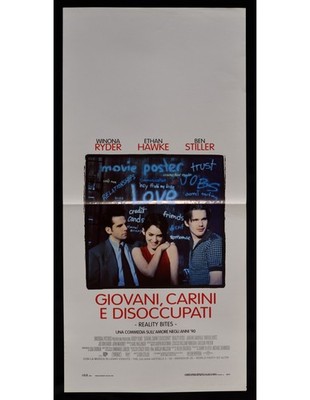 Plakat JUNG SCHÖN UND ARBEITSLOS Ben Stiller Hawke Winona Ryder B365