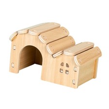 Hamster Wood House Animals Cage Accessories Supplies Toy Animal Cabinet Hamster
