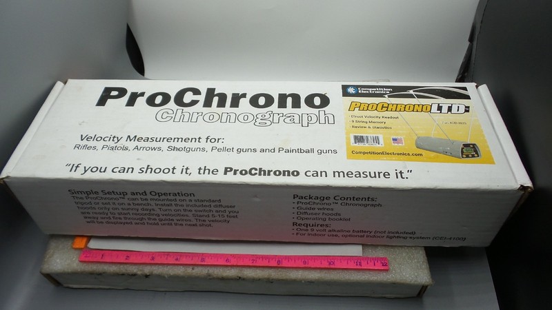 Competition Electronics Prochrono LTD Chronograph CEI-3825 New In BOX 