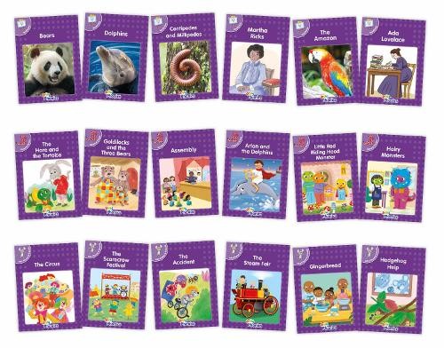 Core Purple Readers Complete Set (18 Books): in Precursive Letters (British Eng - Image 6