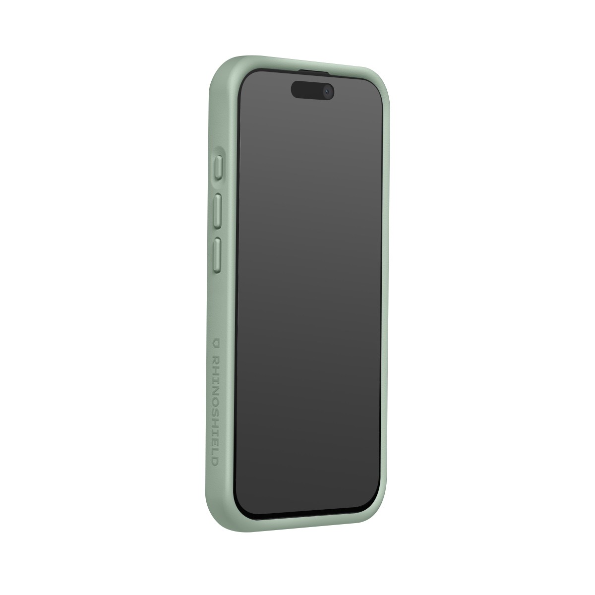 Coque iPhone 15 Pro Max souple antichoc SolidX noire en silicone transparent - 4