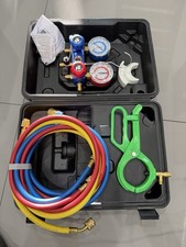 Mastercool Professional R134a Manifold Gauge Set W Hoses Case Part 89660