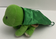 Camp Critters by Russ Berrie Plush Turtle w/ Sleeping Bag Green 5" Stuffed Toy