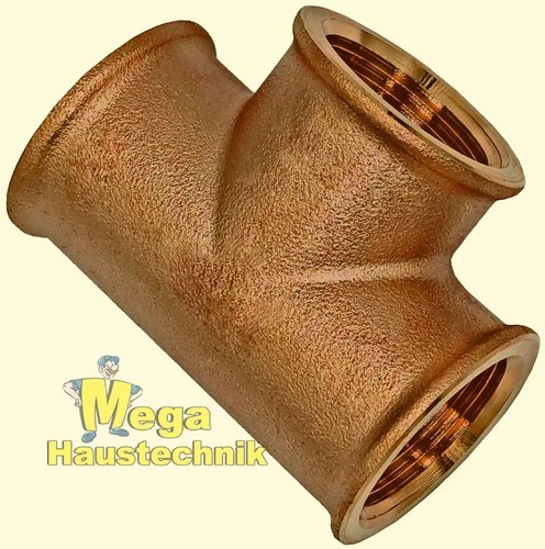 T-Stück IG/IG/IG und reduziert Rotguss besser als Messing Gewindefitting 3130