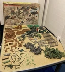 Vintage 1973 Marx Toys Battleground Play Set #4756 In Original Box