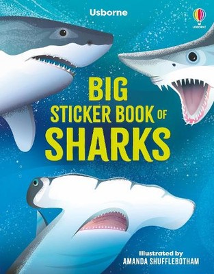 Alice James Big Sticker Book of Sharks (Paperback) Sticker Books