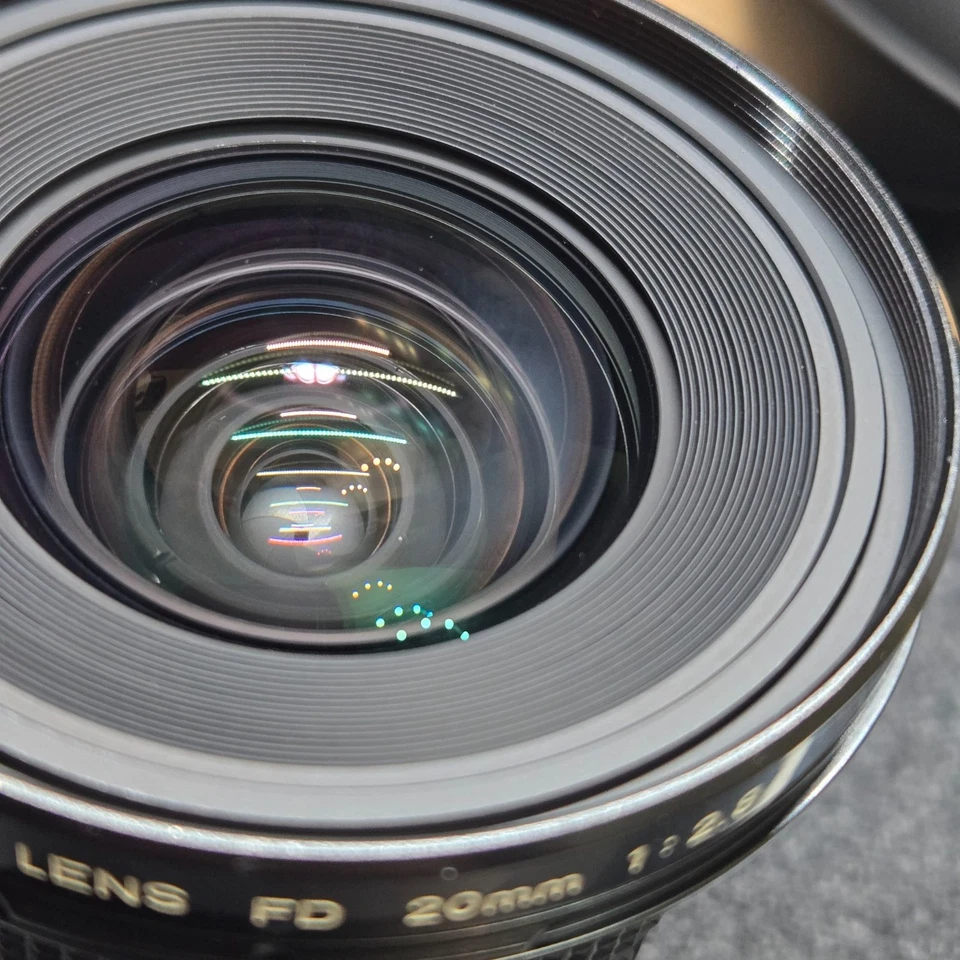 [APARIENCIA COMO NUEVA] Lente gran angular Canon FD NFD 20 mm f2,8 MF JAPÓN Foto 4 de 4
