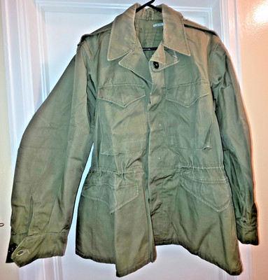 Vietnam era USAF green field jacket without liner Small Regular  Ht 5' 7'' 5'11