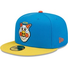 Men's New Era Royal/Yellow Santos de San Pablo Copa De La Diversion 59FIFTY