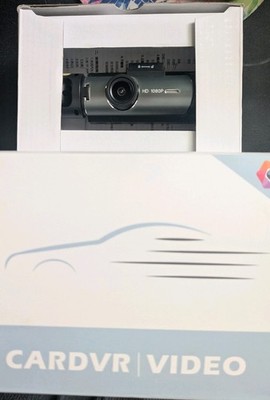 CARDVR / VIDEO DVR Dash Cam 3.16 Inch IPS Screen 1080P HD Camera with Dual Lens