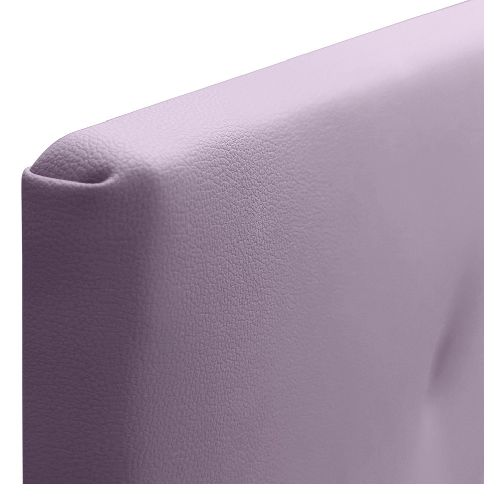 DHOME Testata Letto Imbottita In Similpelle Dorata – Liscia, Antimacchia, 90 Cm (per Letti 70/80/90) - 3