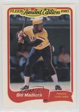 1985 Fleer Limited Edition Baseball Superstars Box Set Bill Madlock #19 0q3