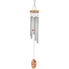 Sunset Vista Designs 29 In. Silver Wind Chime 90644 Sunset Vista Designs 90644