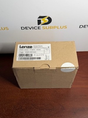 Lenze E82EV551K4C 8200 Series Vector AC Drive 0.55kW 400-500VAC 50/60Hz New