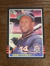 1985 Donruss #438 Kirby Puckett RC Rookie Card. rookie card picture