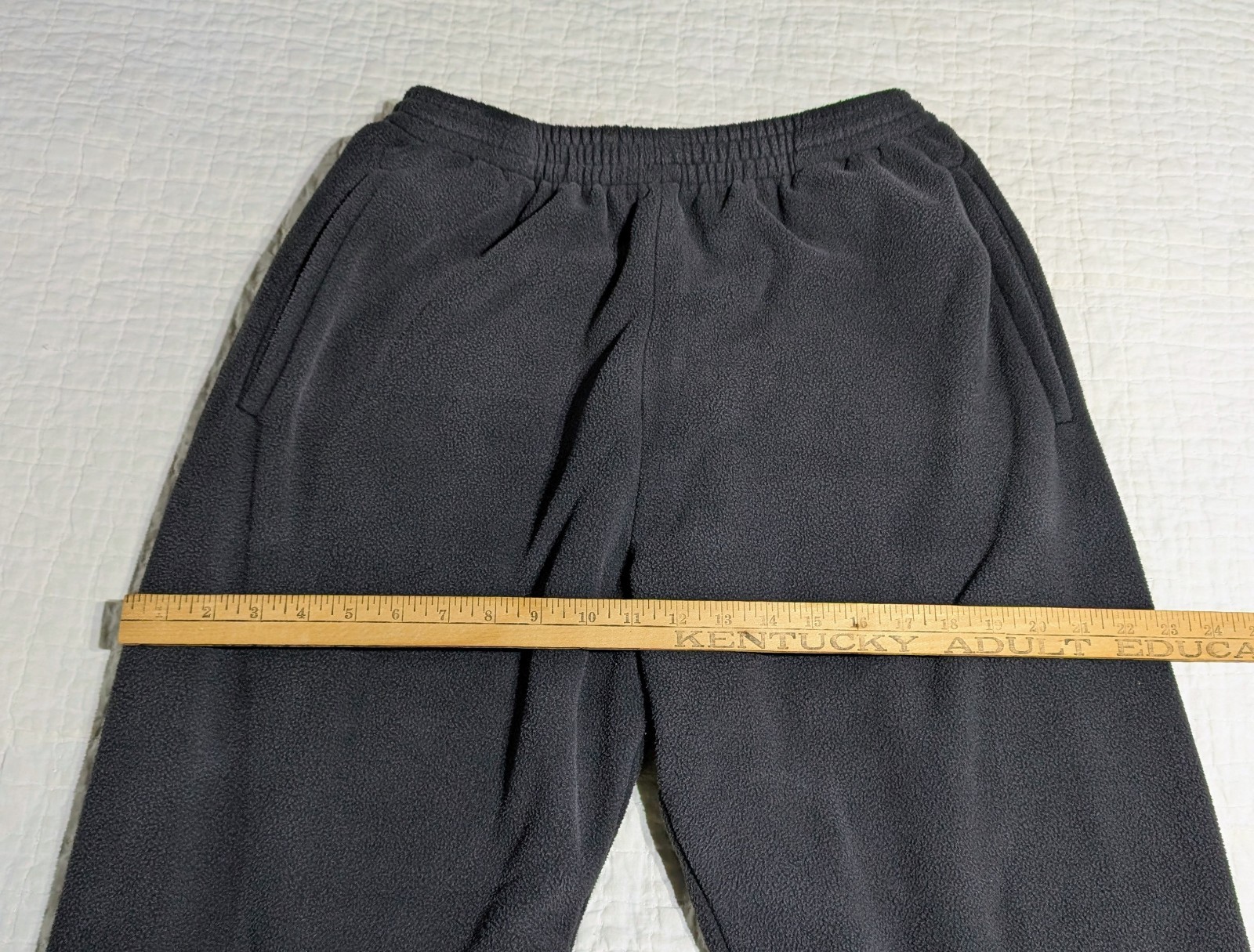 Yeezy YZY x GAP H10 Polar Fleece Pants Black - Size M Medium BRAND NEW Zip Cuffs thumbnail 6