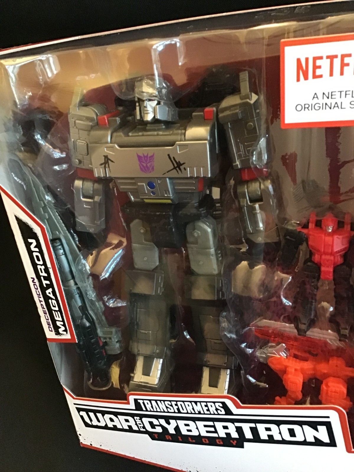 Transformers Megatron Battle 3 pack War For Cybertron Netflix/ Hasbro MIB