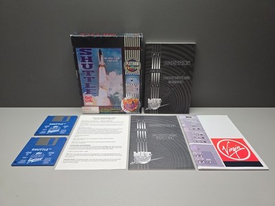 SHUTTLE THE SPACE FLIGHT SIMULATOR ATARI ST OVP BOXED SELTEN RAR