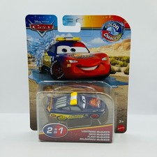 Disney Pixar Cars - COLOR CHANGERS RACE  RESCUE LIGHTNING MCQUEEN - 1:55 Scale