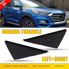 2x Fender Molding Mirror Triangle Trim Corner Cover for 2016-2020 Hyundai Tucson