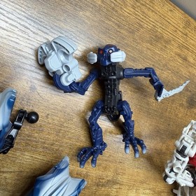 LEGO Bionicle Parts Lot Maxilos 8924 Toa Inika Hahli Weapons Masks