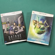 View Master Virtual Reality Experience Destinations 3  Batman Sets. VERY GOOD