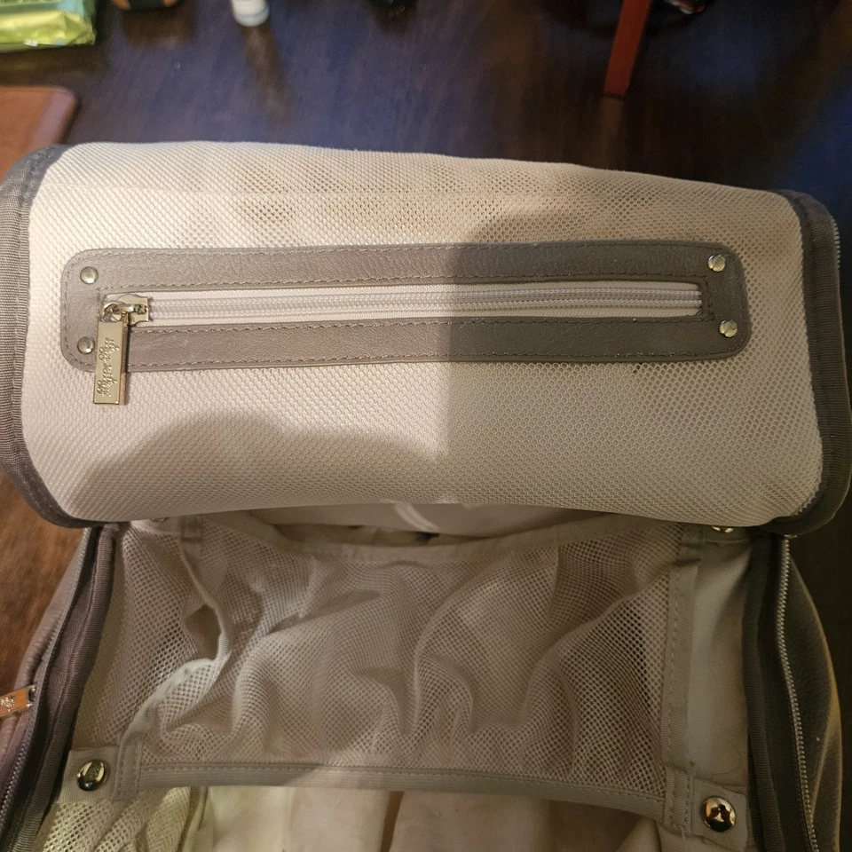 NEW! MUST HAVE! Itzy Ritzy - Vanilla Latte Boss Backpack Diaper Bag Plus - Image 4 of 4