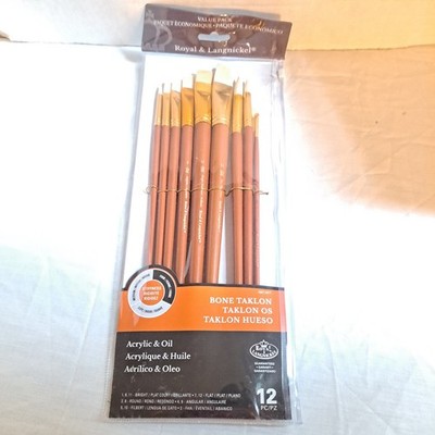 Royal Brush Manufacturing Royal and Langnickel Zip N' Close 9-Piece Brush Set