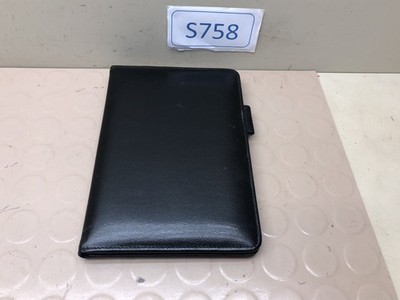 Black Leather? Folio Notepad Holder