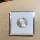 1881 Morgan Silver Dollar $1 Silver Uncertified US Coin Display Case Collectible