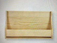 Wood Book Kids' Shelf Natural - Pillowfort NEW 20" X 12" X 4" NEW