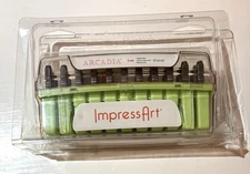 ImpressArt ARCADIA 3mm Stamp Kit - Alphabet Uppercase Set - 33 pcs - *NEW*