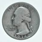 1936-D Washington Quarter Average Circ