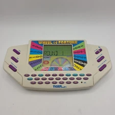 1995 Tiger Electronics Wheel of Fortune Handheld Electronic Game Tested