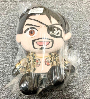 Ryu ga Gotoku Goro Majima Sitting Plush Doll Yakuza Like a Dragon SEGA Japan New
