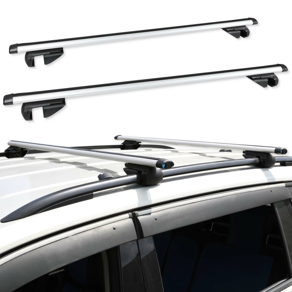 For 2003-2015 Mercedes-Benz ML350 53" Roof Rack Crossbars Kayak Cargo Carrier - Image 2 of 4