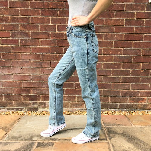 Blue Acid Wash Mom Jeans | eBay