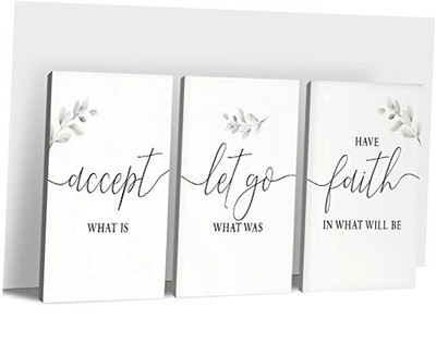 Office Wall Art-3 Panel Motivational Wall Art, 48''Wx24''H Inspiration Artwork-22